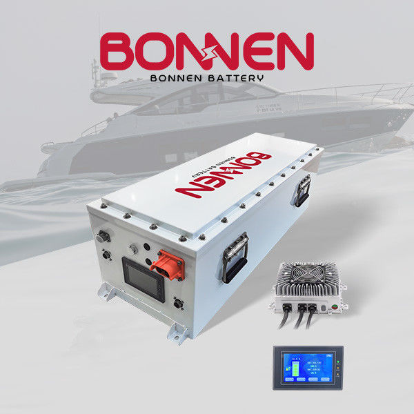 19.2KWH Yacht Boat Lithium Battery 96V 200ah Đối với 20KW Electric Outboard Yacht