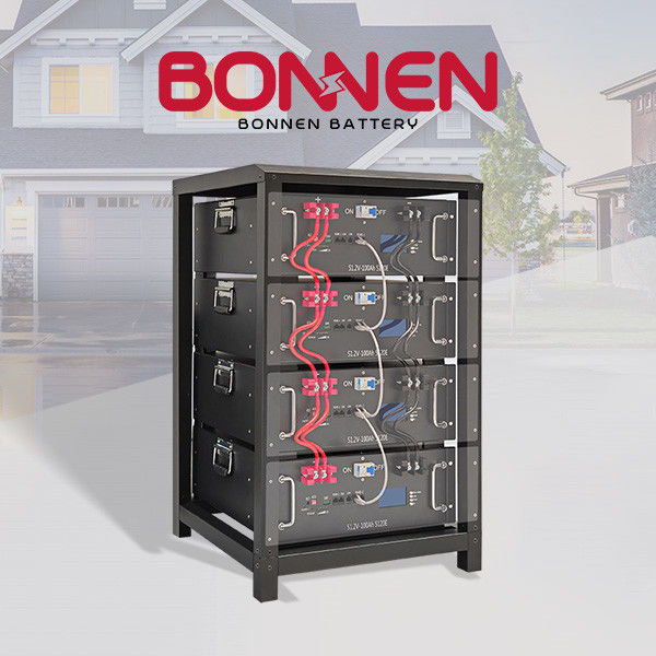6000 lần 48V 400Ah pin lithium 19.2kWh LiFePo4 pin rack cho nhà lưu trữ năng lượng