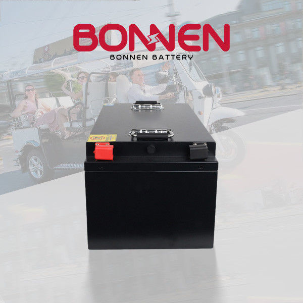 200km 80Ah 72V pin lithium xe ba bánh xe điện pin lithium cho xe tốc độ thấp