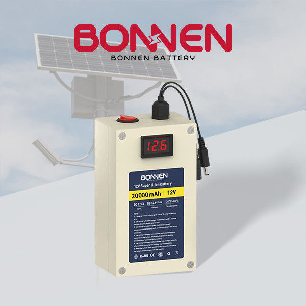 OEM 12V Rechargebale pin lithium 20Ah pin ánh sáng đường phố năng lượng mặt trời Để lưu trữ năng lượng