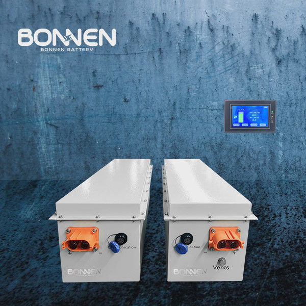 5Pin thuyền lithium.12kWh với màn hình LCD theo dõi từ xa / kết nối song song, pin động cơ thuyền điện