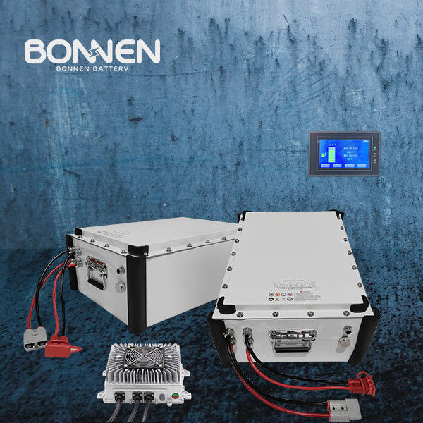 96V 4.8KWH 50Ah Li-Ion Boat Battery Pack Remote LCD Monitoring Bộ nhớ